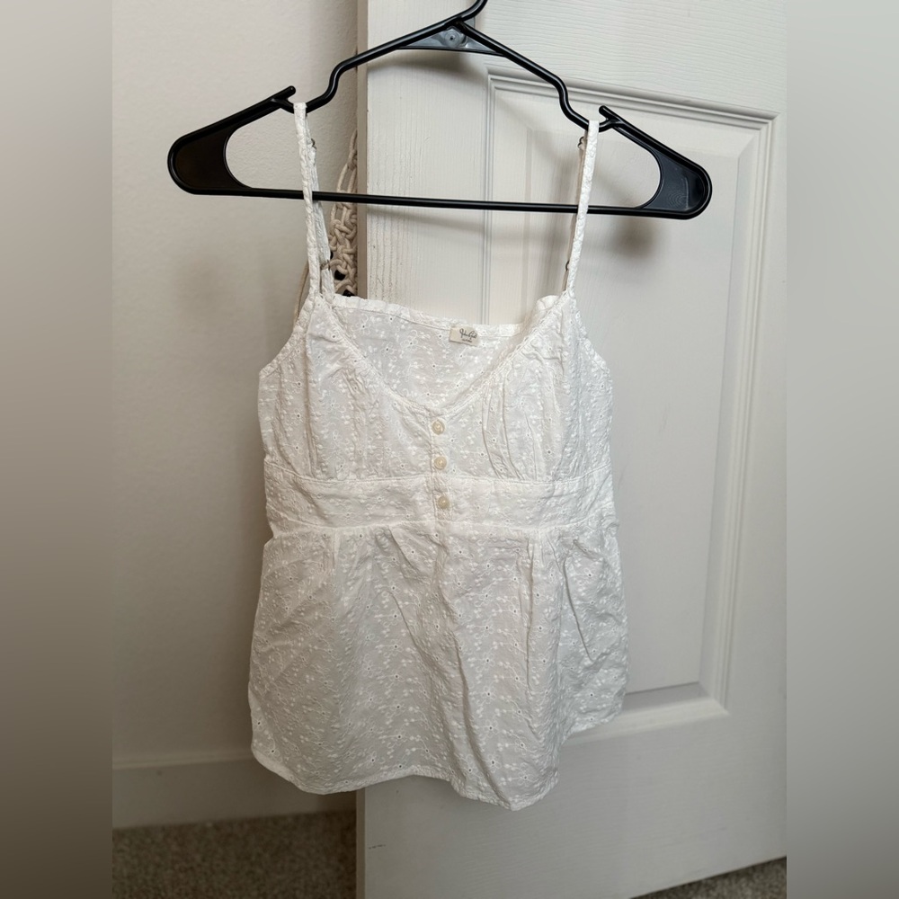 John Galt - Eyelet Cami Top